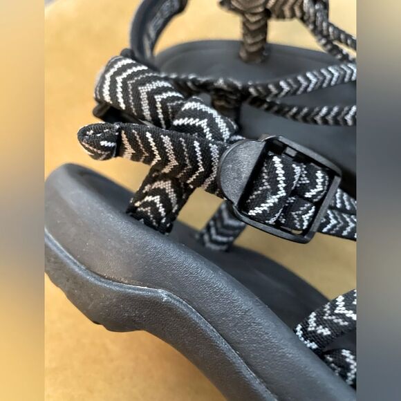 Viakix Siena Sport Sandals Black/Gray Size 9 - Picture 4 of 8